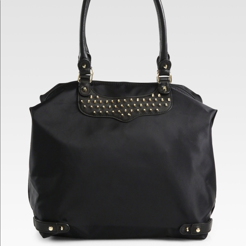 Rebecca Minkoff nylon studded tote